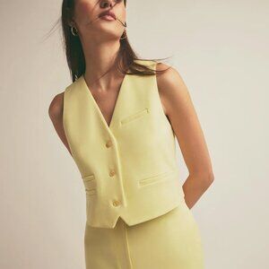 Favorite Daughter Yellow The Ellie Vest